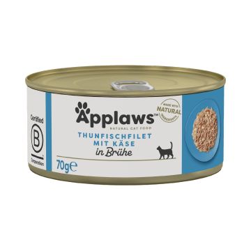 Applaws Tin Tuna Fillet & Cheese 70g