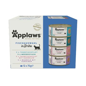 Applaws Tin Fish Select. Multip. 12x70g