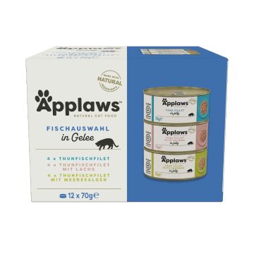 Applaws Tin Jelly Select. Multip. 12x70g