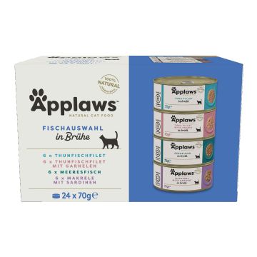 Applaws Tin MP Fisch Selection 24x70g