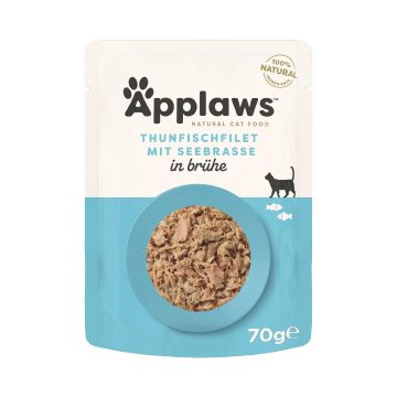 Applaws Pouch Tuna Fil.& Sea Bream 70g