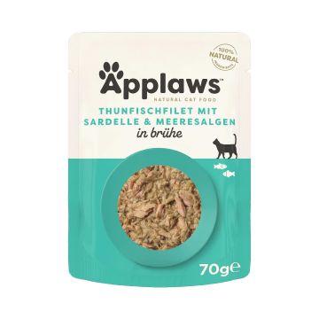 Applaws Pouch Tuna Fil. & Anchovy 70g