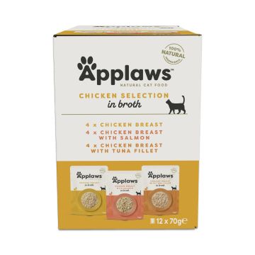 Applaws Pouch chicken Multipack 12x70g