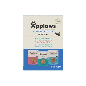 Applaws Adult Fish Multipack 6x70g