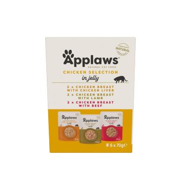 Applaws Pouch Chicken Multipack 6x70g
