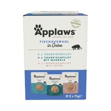 Applaws Pouch Fish selection 12x70g