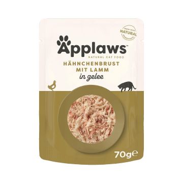 Applaws Pouch chicken&Lamb in jelly 70g