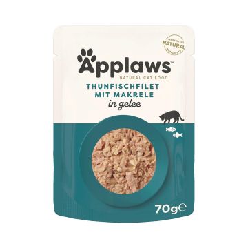 Applaws Pouch Tuna&Mackerel in jelly 70g