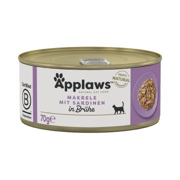 Applaws Tin Mackerel&Sardine 70g