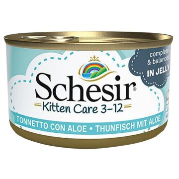 SCHESIR J. Kitten Thunfisch & Aloe 85g