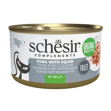 SCHESIR Jelly Thunfisch&Tintenfisch 70g