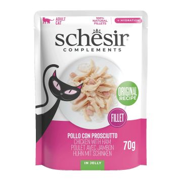SCHESIR Jelly Huhn&Schinken 70g