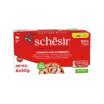 SCHESIR Thunfisch&Garnelen 6x50g MP