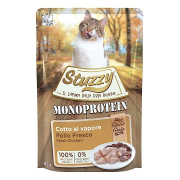 STUZZY MONOPROTEIN Ad. Cat Huhn 85g