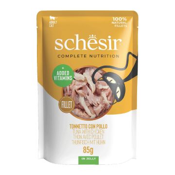 SCHESIR J. Thunfisch&Hühnerfilet 85g