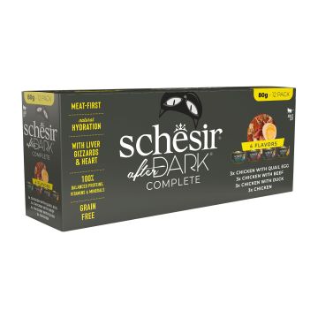 Schesir AFTER DARK WHOLEFOOD MP 12x80g