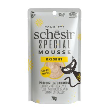 Schesir SPECIAL Huhn&Entenleber 70g