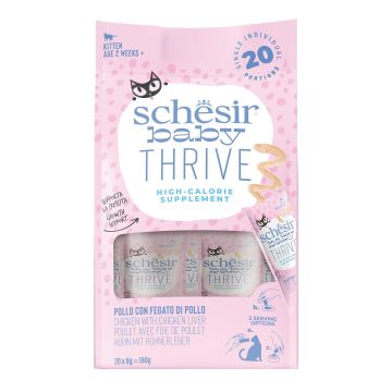 Schesir BABY THR. Huhn&Hühnerleber 20x8g