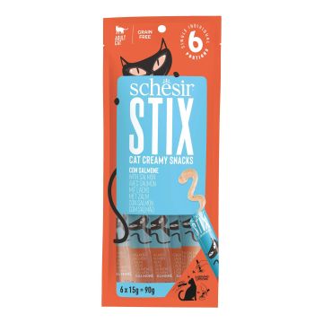 Schesir STIX Lachs 6x15g