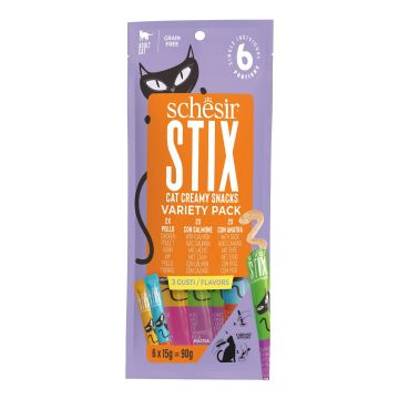Schesir STIX MULTIPACK 6x15g