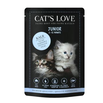 CATS LOVE Junior Kalb 85g