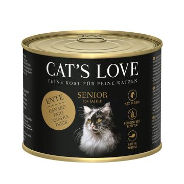 CATS LOVE Senior Ente 200g