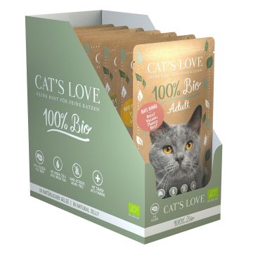 CATS LOVE ADULT BIO Multipack 6x100g