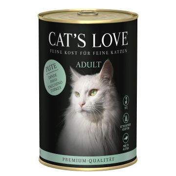 CATS LOVE Adult Truthahn Pur 400g