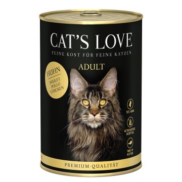 CATS LOVE Adult Huhn Pur 400g