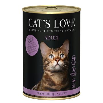 CATS LOVE Adult Fisch & Huhn 400g