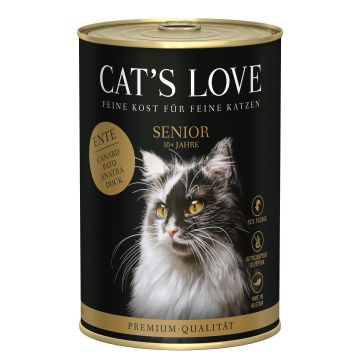 CATS LOVE Senior Ente 400g