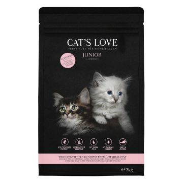 CATS LOVE Trocken Junior Geflügel 2kg