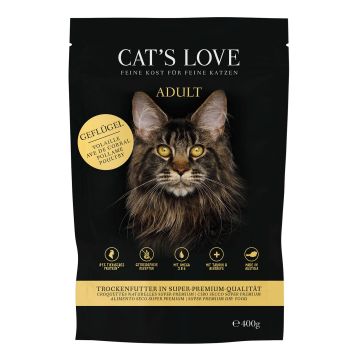 CATS LOVE Trocken Adult Geflügel 400g