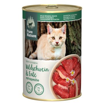 PureNature Wildschwein&Ente Kamille 400g