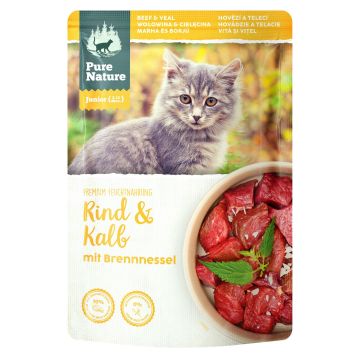 PureNature Rind&Kalb mit Brennnessel 85g