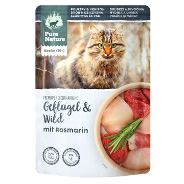 PureNature Geflügel&Wild Rosmarin 85g