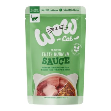 WOW CAT Huhn in Sauce 85g