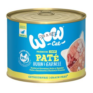 WOW CAT JUNIOR Huhn&Garnele  200g