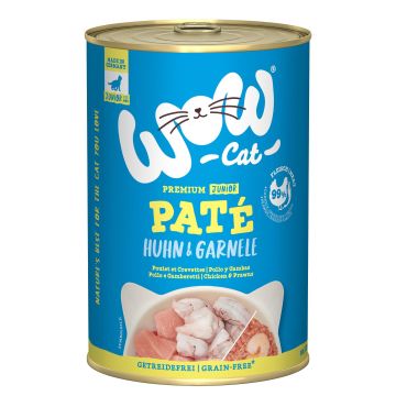 WOW CAT JUNIOR Huhn&Garnele  400g