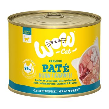 WOW CAT ADULT Huhn&Garnele 200g