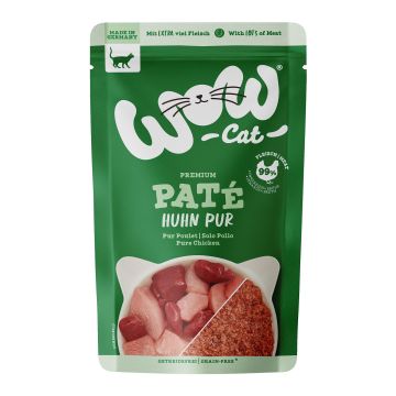 WOW CAT ADULT Huhn Pur 125g