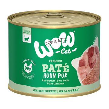 WOW CAT ADULT Huhn Pur 200g