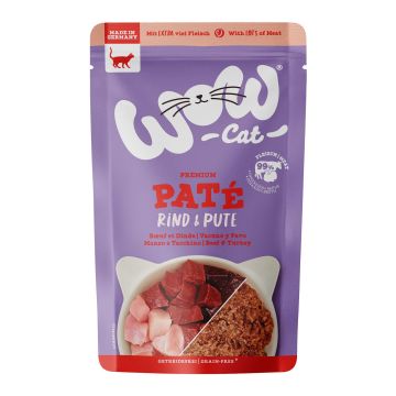 WOW CAT ADULT Rind&Truthahn 125g