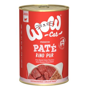 WOW CAT ADULT Rind Pur 400g