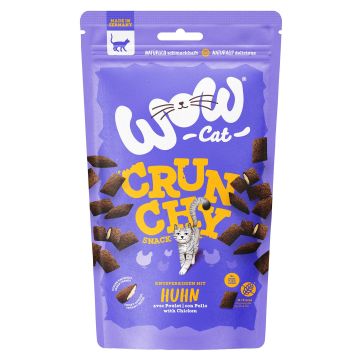WOW CAT Crunchies mit Huhn 60g