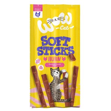 WOW Cat Soft Sticks Huhn 6x5g