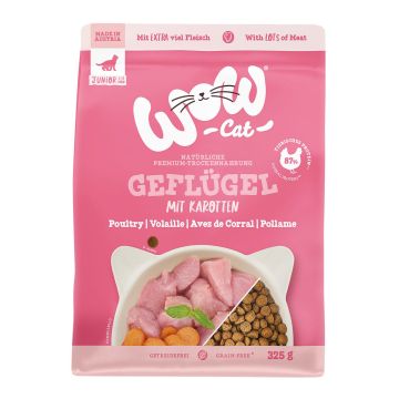WOW CAT JUNIOR Geflügel 325g