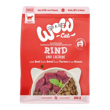 WOW CAT ADULT Rind 325g