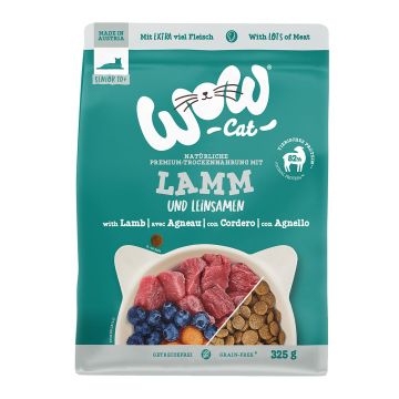WOW CAT SENIOR Lamm 325g