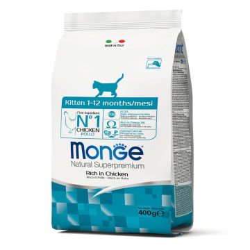 Monge Cat Kitten Chicken 400g